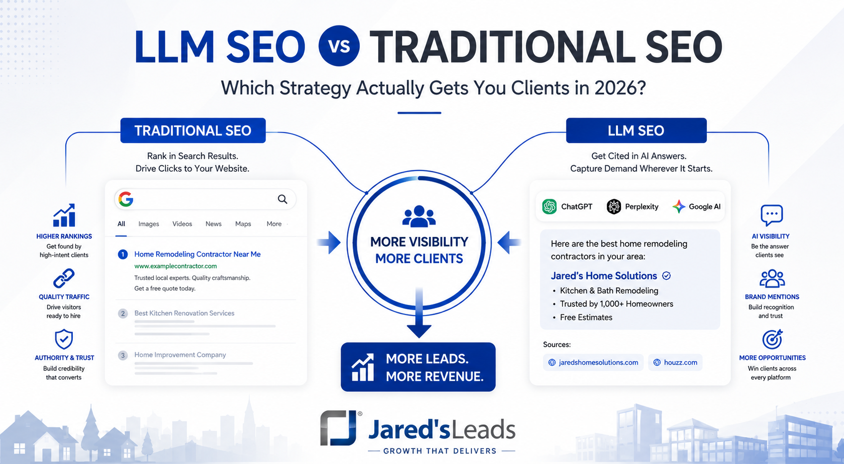 LLM SEO vs Traditional SEO: Which Strategy Actually Gets You Clients in 2026?