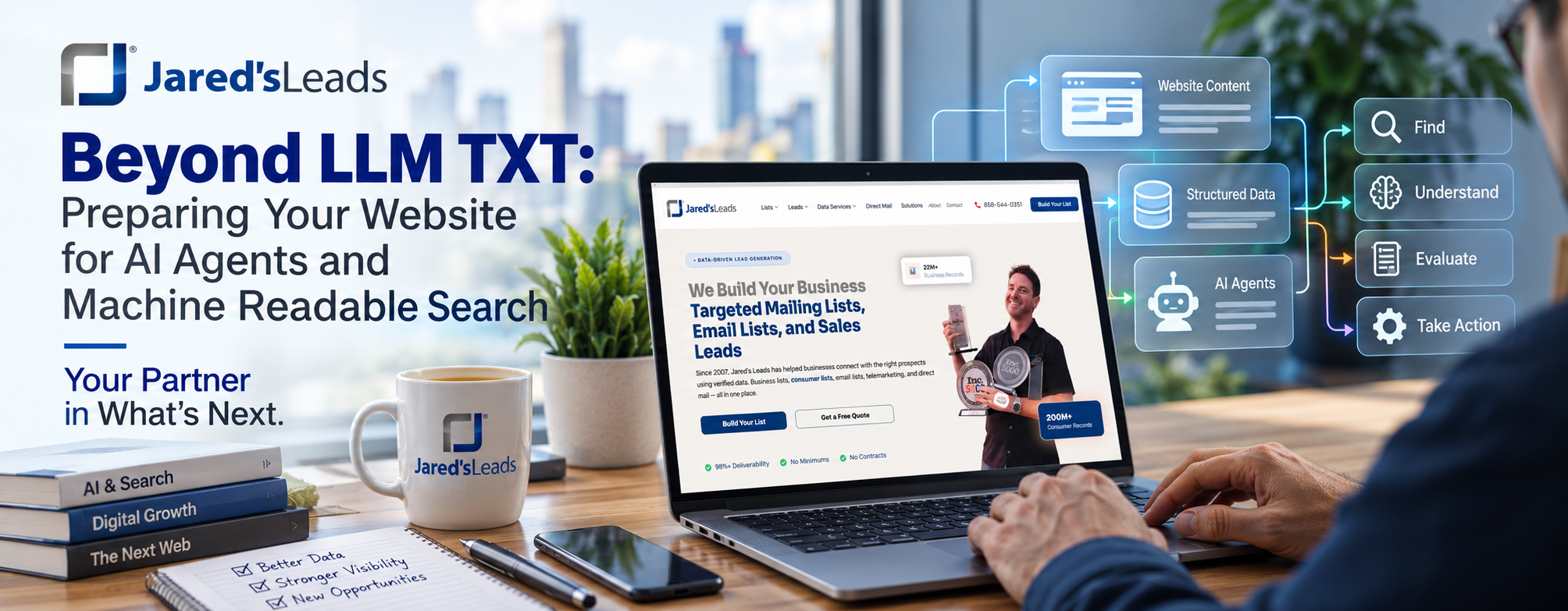 Beyond llms.txt: Preparing Your Website for AI Agents and Machine-Readable Search